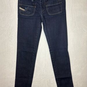 Diesel Skinny Jeans Kinky Dark Blue W25 L26.5